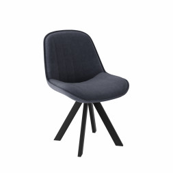 Комплект Стул МАТИСС, КАРКАС РОДЕО Черный матовый М