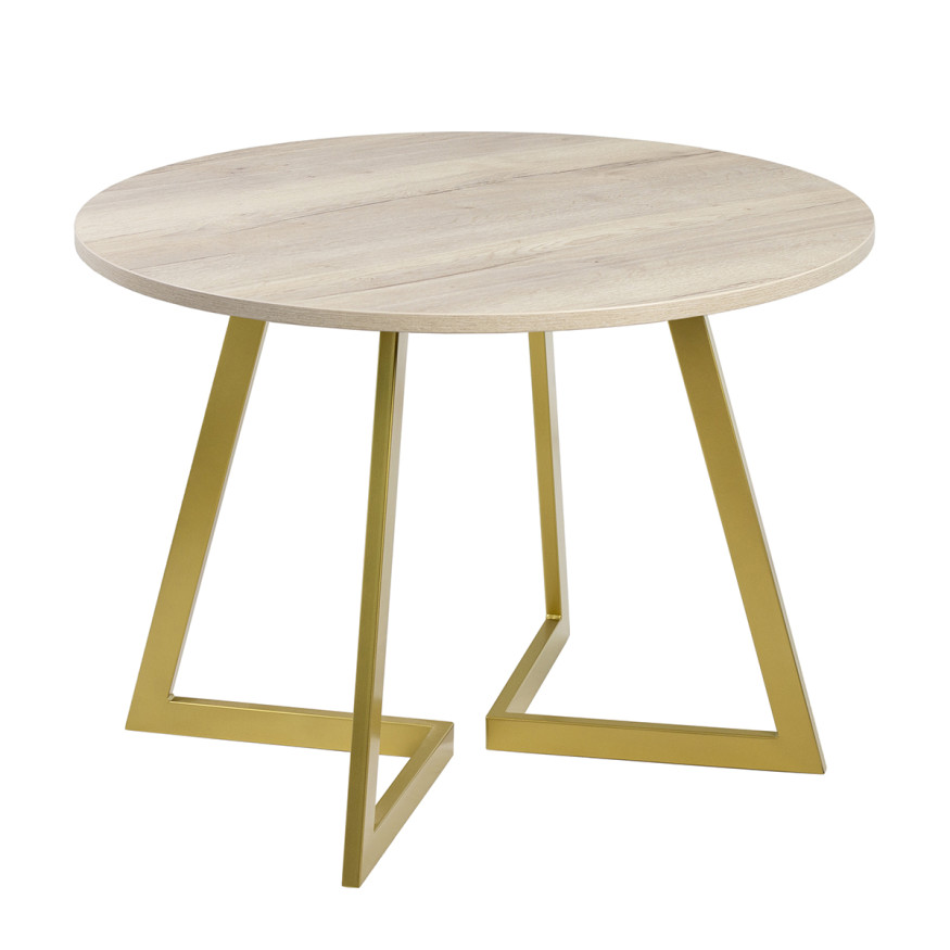 Комплект Стол ГЕРМЕС D-1050 EGGER Опора ГЕРМЕС Золото