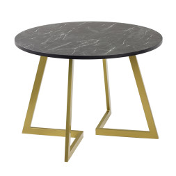 Комплект Стол ГЕРМЕС D-1050 EGGER Опора ГЕРМЕС Золото