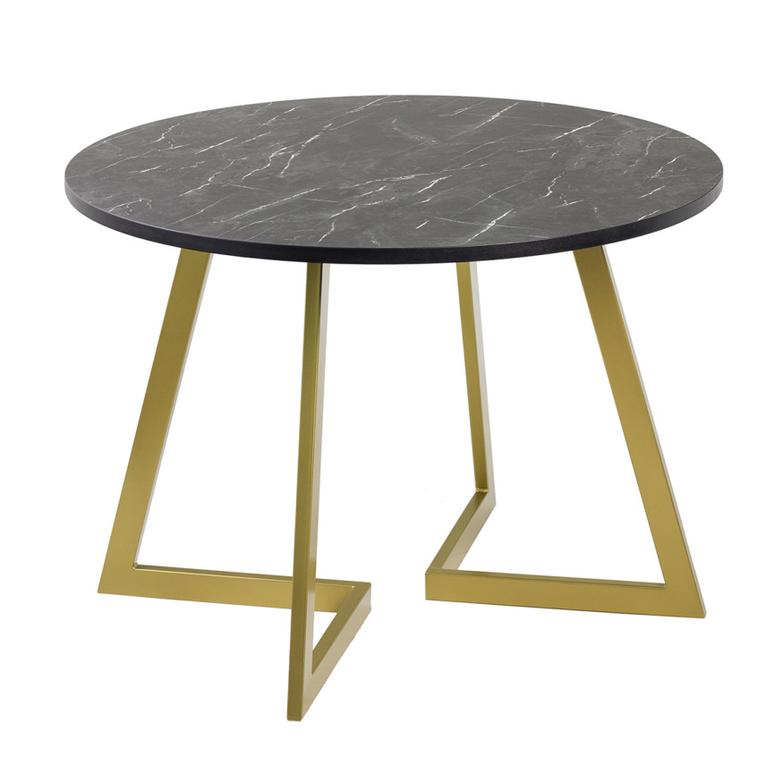 Комплект Стол ГЕРМЕС D-1050 EGGER Опора ГЕРМЕС Золото