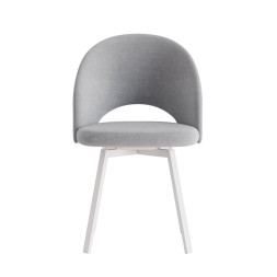 Комплект Стул ШАДЕ, Каркас для стула РИЛЛИ поворотный разборный металл Белый м