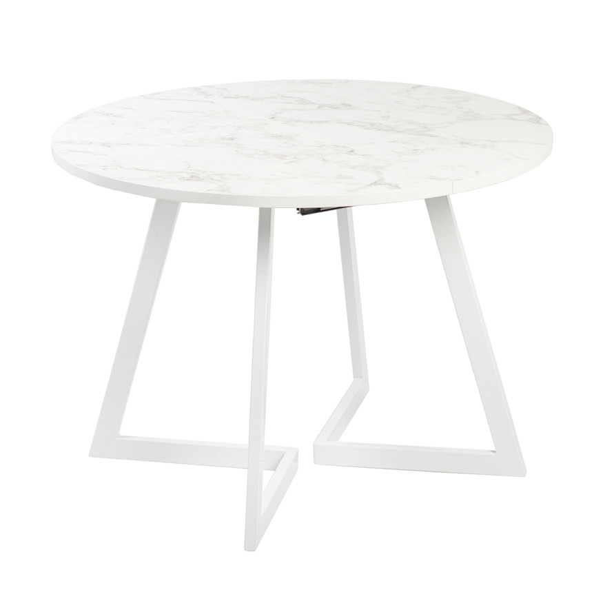 Комплект Стол РИМ D-1050(+450) EGGER ОПОРА РИМ Белый м