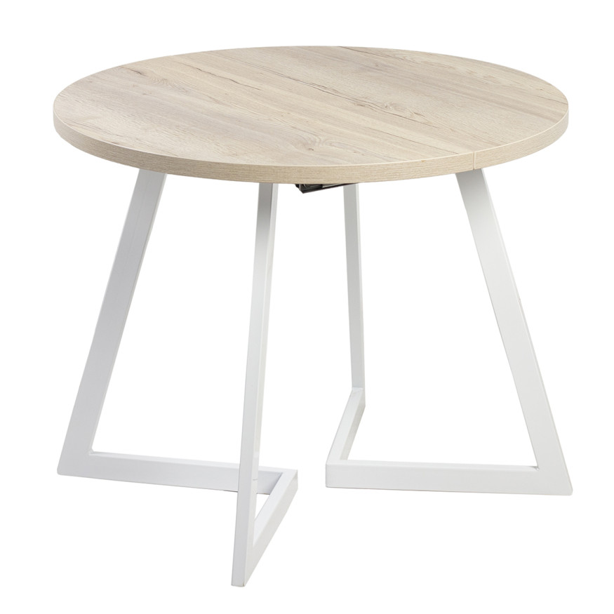 Комплект Стол РИМ D-1050(+450) EGGER ОПОРА РИМ Белый м