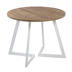 Комплект Стол РИМ D-1050(+450) EGGER ОПОРА РИМ Белый м