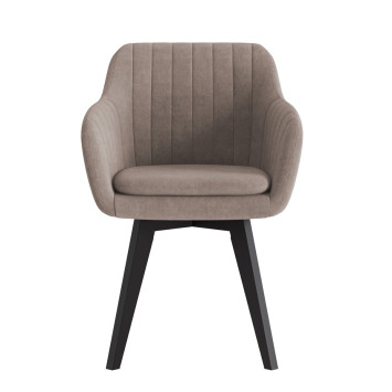 Комплект Стул ТРЕВИС XL, КАРКАС СТАНДАРТ МАССИВ Черный