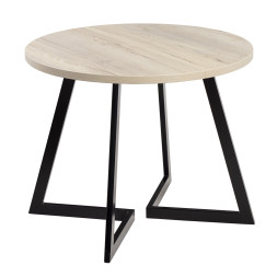 Комплект Стол РИМ D-1050(+450) EGGER ОПОРА РИМ Черный Матовый м