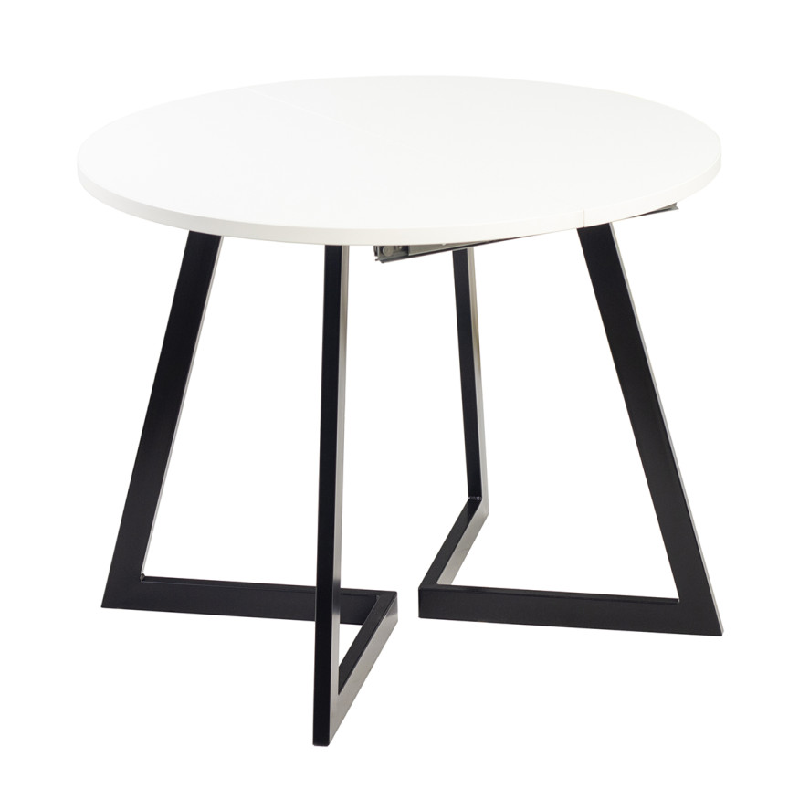 Комплект Стол РИМ D-1050(+450) EGGER ОПОРА РИМ Черный Матовый м