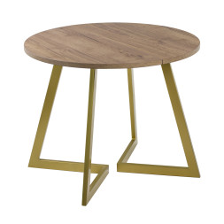 Комплект Стол РИМ D-1050(+450) EGGER ОПОРА РИМ Золото