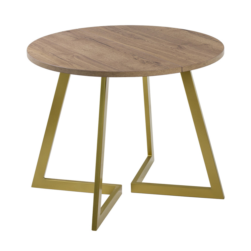 Комплект Стол РИМ D-1050(+450) EGGER ОПОРА РИМ Золото