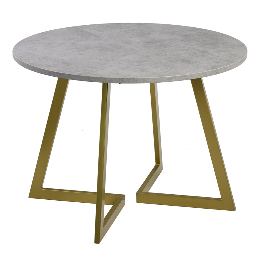 Комплект Стол РИМ D-940(+450) EGGER ОПОРА РИМ Золото