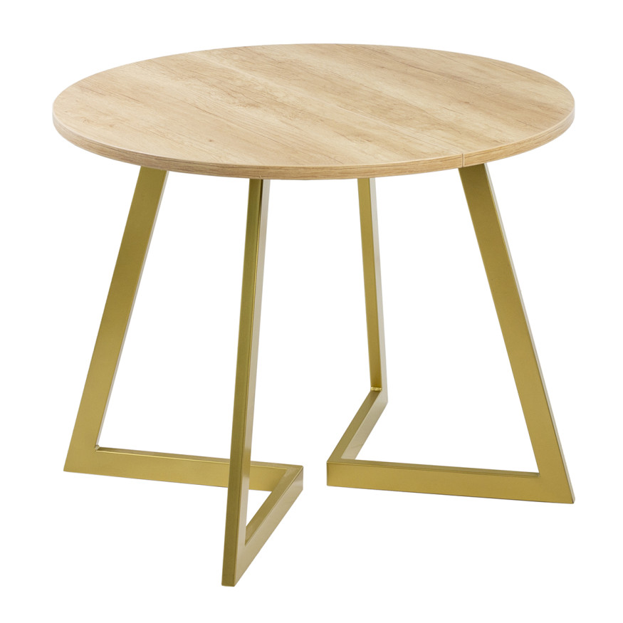 Комплект Стол РИМ D-940(+450) EGGER ОПОРА РИМ Золото