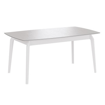 Комплект Стол ТУЛОН 03 HPL Compact 1400(+400)*900 Комплект ножек для стола ЭНЦО Белый