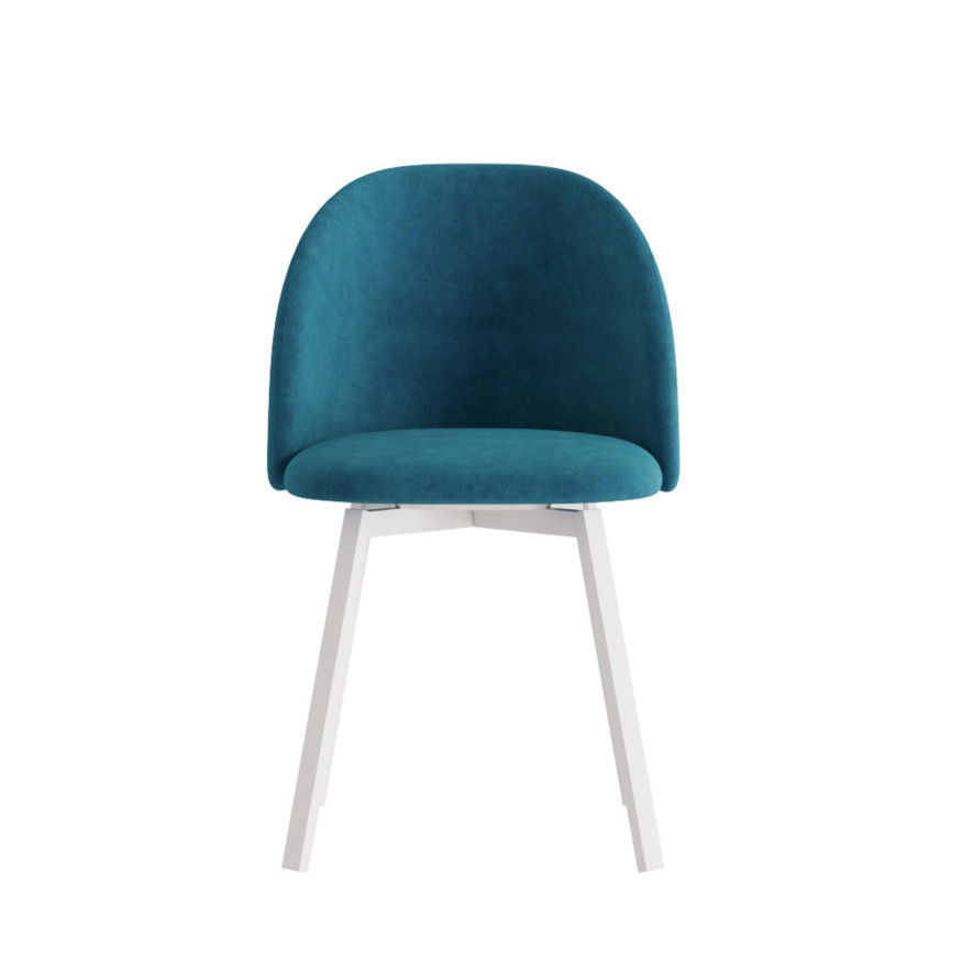 Комплект Стул ДЭЙЗИ, Каркас для стула РИЛЛИ поворотный разборный металл Белый м