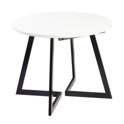 Комплект Стол РИМ D-940(+450) EGGER ОПОРА РИМ Черный матовый М