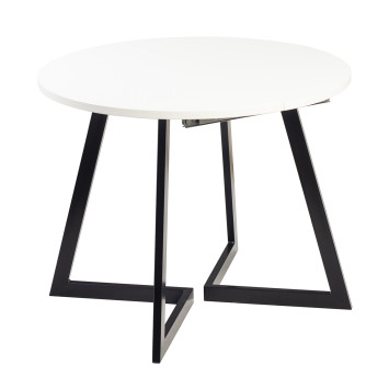 Комплект Стол РИМ D-940(+450) EGGER ОПОРА РИМ Черный матовый М