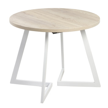 Комплект Стол РИМ D-940(+450) EGGER ОПОРА РИМ Белый м