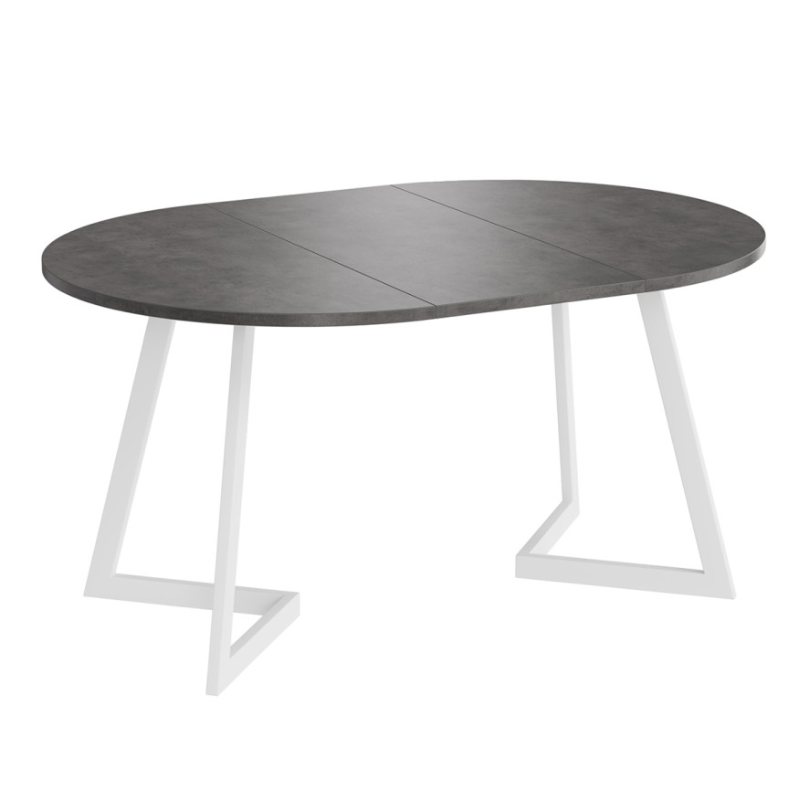 Комплект Стол РИМ D-940(+450) EGGER ОПОРА РИМ Белый м