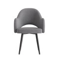 Комплект Стул КЛЕО сиденье NEW, КАРКАС СТЕЛС Черный матовый М