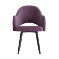 Комплект Стул КЛЕО сиденье NEW, КАРКАС СТЕЛС Черный матовый М