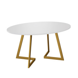 Комплект Стол ОЛСЕН 1500(+450)*1050 Опора ОЛСЕН Золото