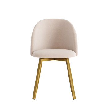 Комплект Стул ДЭЙЗИ, Каркас для стула ФАНТОМ разборный металл Золото