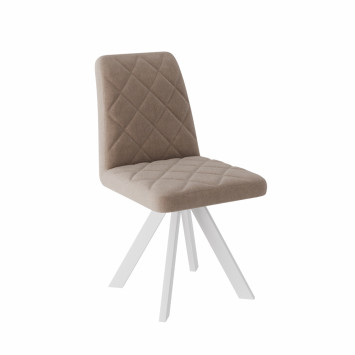 Комплект Стул АРИОН (ромб) сиденье, КАРКАС РОДЕО Белый М