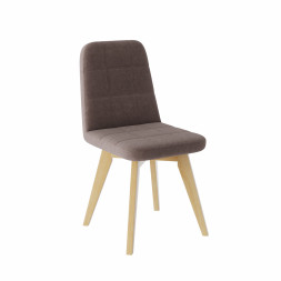 Комплект Стул АВИНЬОН (квадрат) сиденье, КАРКАС СТАНДАРТ МАССИВ Береза лак