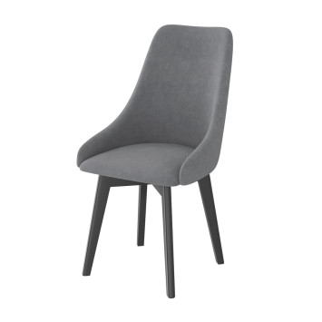 Комплект Стул ХЭНК сиденье, КАРКАС КОМПАКТ МАССИВ Графит