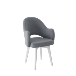 Комплект Стул КЛЕО сиденье NEW, КАРКАС КОМПАКТ МАССИВ Белый