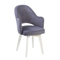 Комплект Стул КЛЕО сиденье NEW, КАРКАС КОМПАКТ МАССИВ Белый