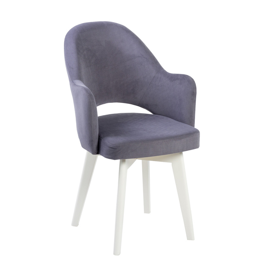 Комплект Стул КЛЕО сиденье NEW, КАРКАС КОМПАКТ МАССИВ Белый