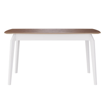 Комплект Стол ЭВАНС-3 1400(+380)*900 Массив Комплект ножек для стола ЭНЦО Белый