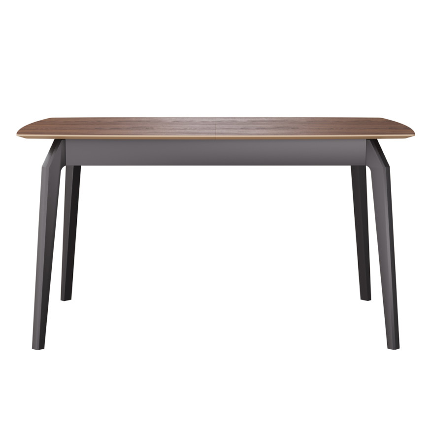 Комплект Стол ЭВАНС-3 1400(+380)*900 Массив Комплект ножек для стола ЭНЦО Графит