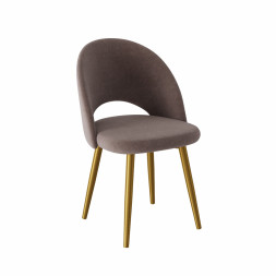 Комплект Стул ШАДЕ, КАРКАС СТЕЛС Золото