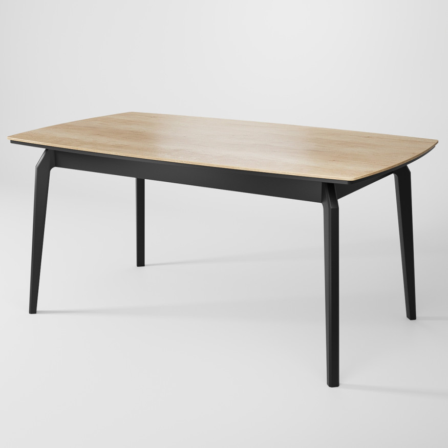 Комплект Стол ЭНЦО-03 1400(+380)*900 Комплект ножек для стола ЭНЦО Черный