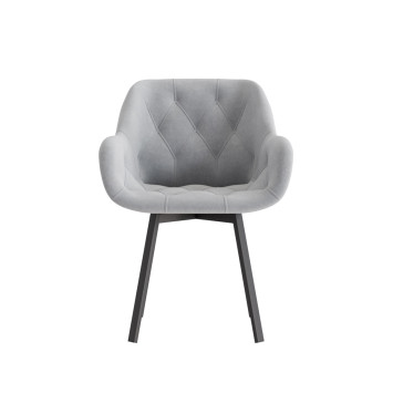 Комплект Стул ЧЕЛСИ универсальный, КАРКАС ФАНТОМ Черный Матовый М