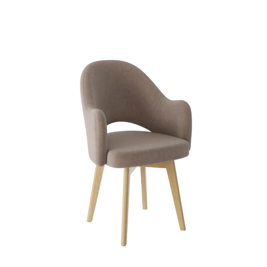 Комплект Стул КЛЕО сиденье NEW, КАРКАС КОМПАКТ МАССИВ Береза лак