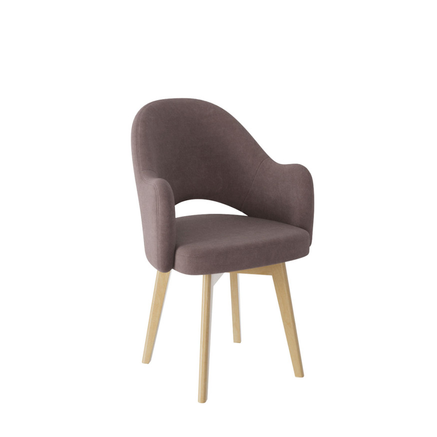 Комплект Стул КЛЕО сиденье NEW, КАРКАС КОМПАКТ МАССИВ Береза лак