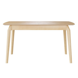 Комплект Стол ЭВАНС-3 1400(+380)*900 Массив Комплект ножек для стола ЭНЦО Береза лак