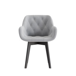 Комплект Стул ЧЕЛСИ универсальный, КАРКАС КОМПАКТ МАССИВ Черный