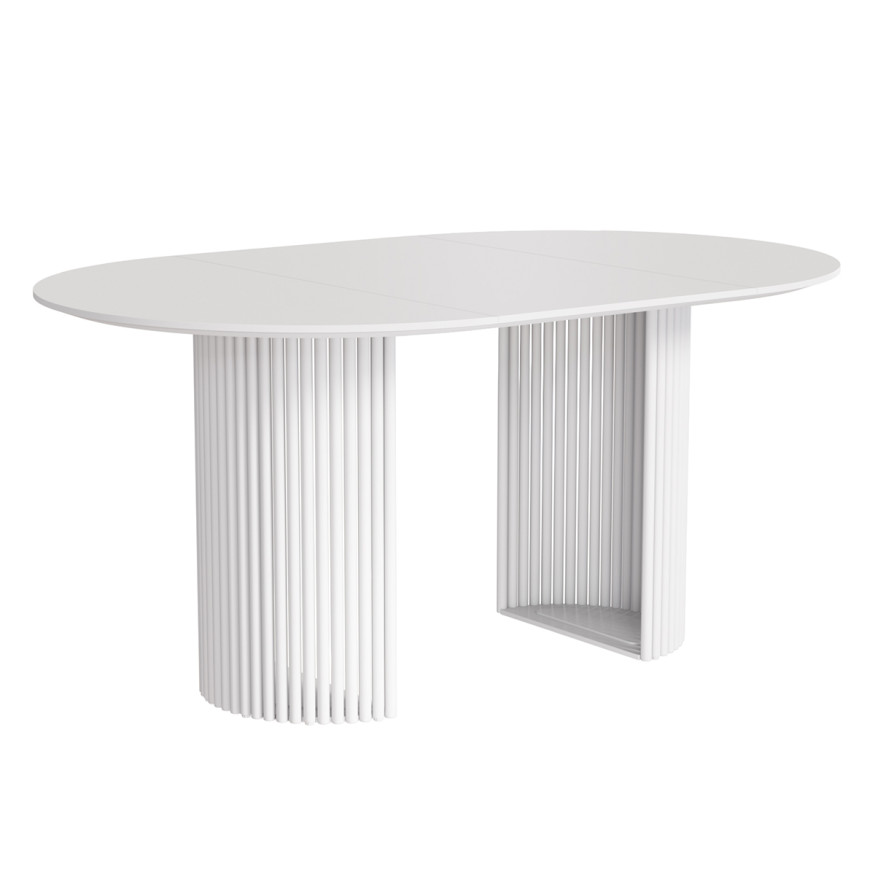 Комплект Стол ВИЛАР EGGER D-1050(+600) 10 мм ОПОРА ВИЛАР Белый м