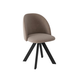 Комплект Стул ДЭЙЗИ, КАРКАС РОДЕО Черный матовый М