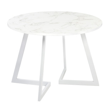 Комплект Стол ГЕРМЕС D-940 EGGER Опора ГЕРМЕС Белый м