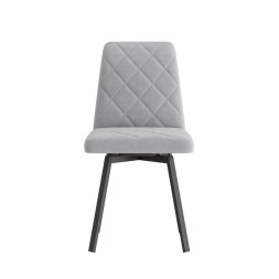 Комплект Стул АРИОН (ромб) сиденье, Каркас РИЛЛИ поворотный разборный металл Черный матовый М