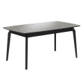 Комплект Стол КАЙНЕН Керамика 1400(+380)*900 Комплект ножек для стола ЭНЦО/КАЙНЕН Черный