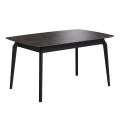 Комплект Стол КАЙНЕН Керамика 1400(+380)*900 Комплект ножек для стола ЭНЦО/КАЙНЕН Черный