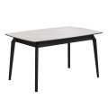 Комплект Стол КАЙНЕН Керамика 1400(+380)*900 Комплект ножек для стола ЭНЦО/КАЙНЕН Черный