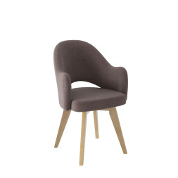 Комплект Стул КЛЕО сиденье NEW, КАРКАС СТАНДАРТ МАССИВ Береза лак