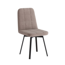 Комплект Стул АВИНЬОН (квадрат) КАРКАС РИЛЛИ разборный металл Черный матовый м