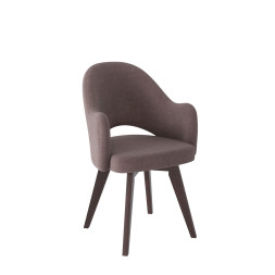Комплект Стул КЛЕО сиденье NEW, КАРКАС СТАНДАРТ МАССИВ Венге
